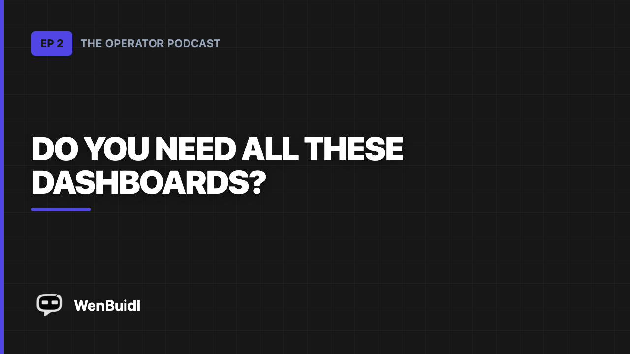 The Dashboard Delusion